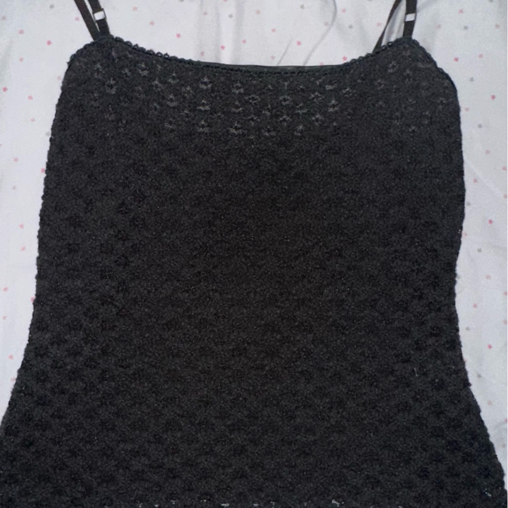 Super cute patterned brown Banana Republic Tank